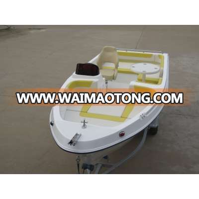 5m fiberglass relaxing yacht for entertainment in cheap price